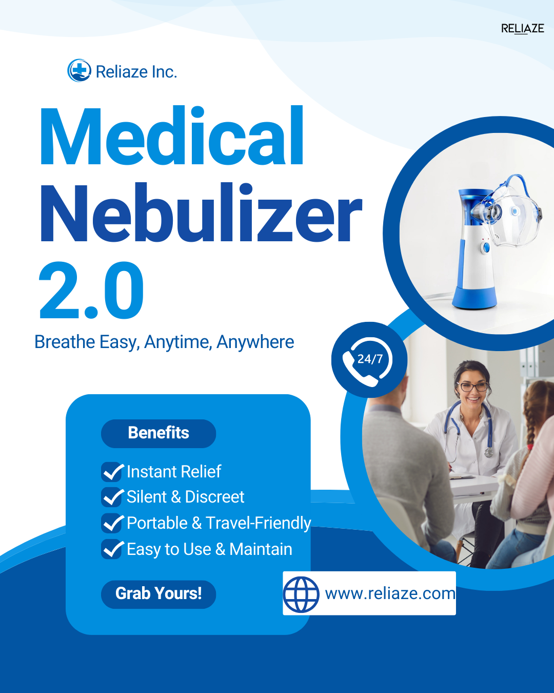 NebuliX 2.0 | Breathe Easy with Reliaze™